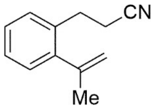 3-(2-Isopropenylphenyl)propanenitrile