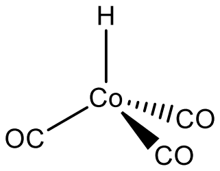 Cobalt hydrido tetracarbonyl, HCo(CO)4