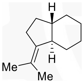 Trans-hydrindane with an exocyclic isopropylidene group