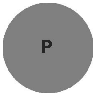 Shadow P: a circle