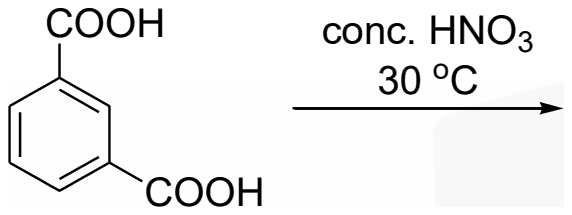 Benzene-1,3-dicarboxylic acid treated with conc. HNO3 at 30 degrees C